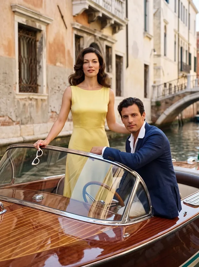 Venetian Boat Romance
