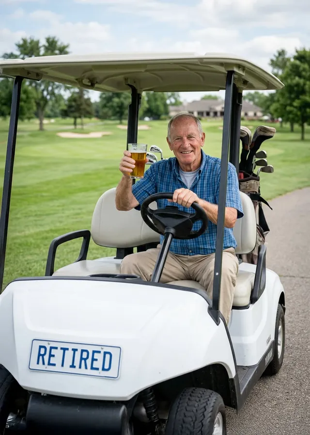 Retired Golf Cart Legend