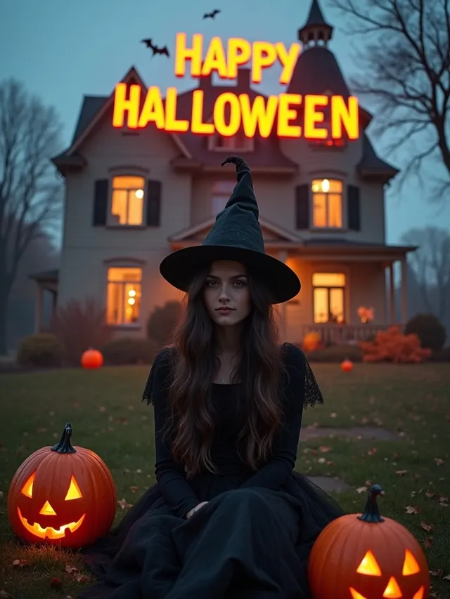 Halloween Haunted House For Her