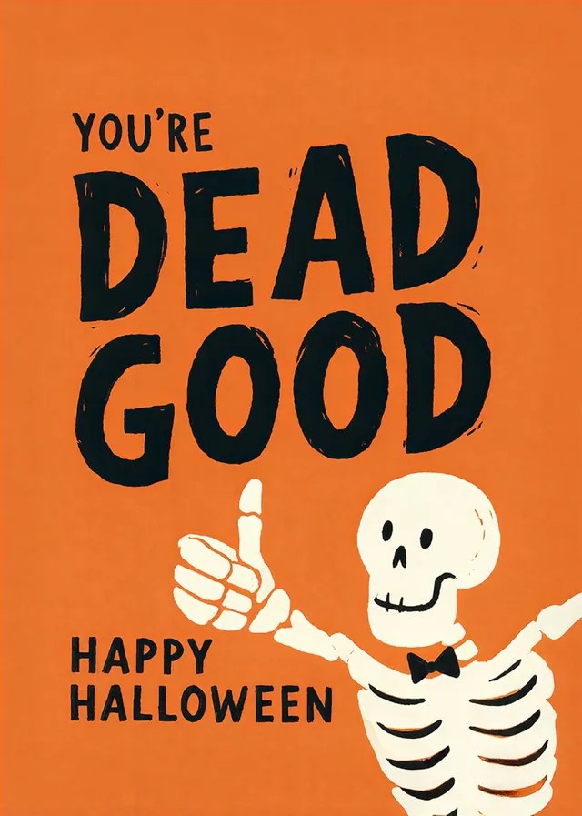 Dead Good Halloween Skeleton