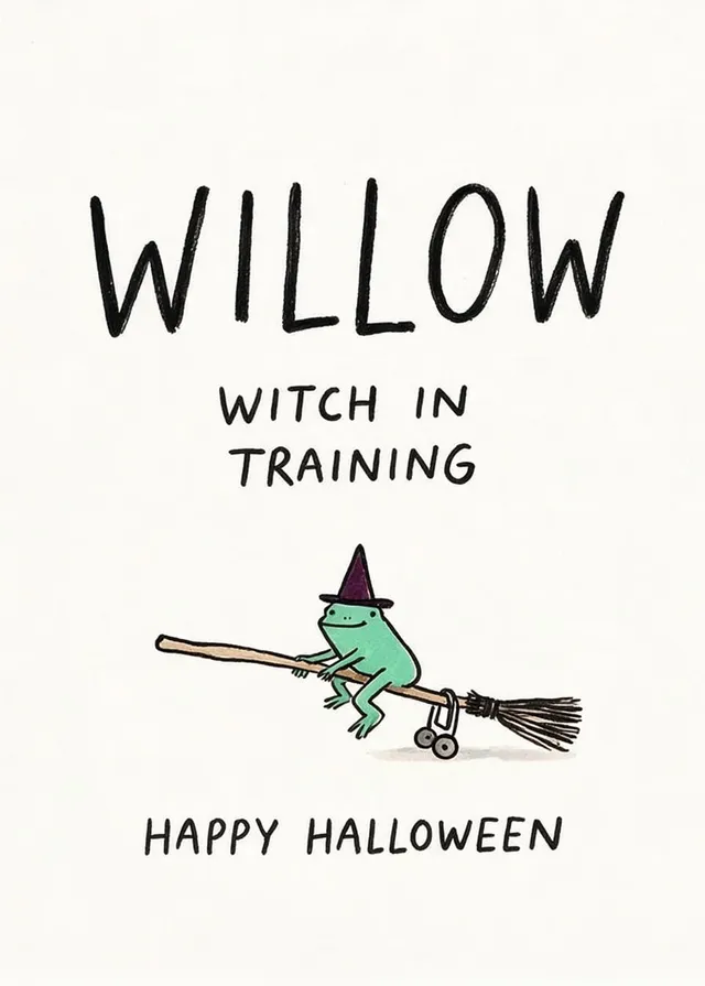 Witch In Training Halloween