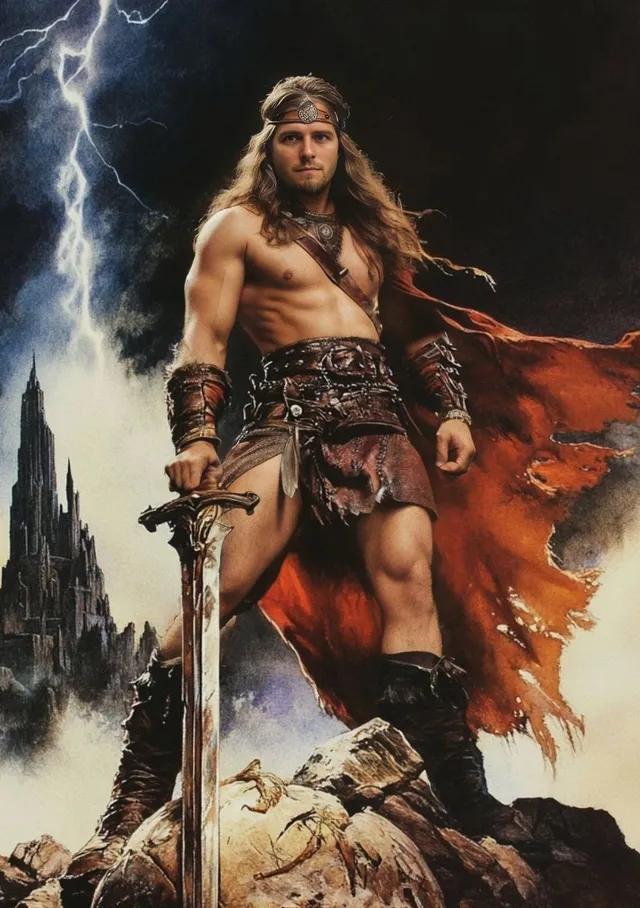 Stormforged Barbarian Warrior