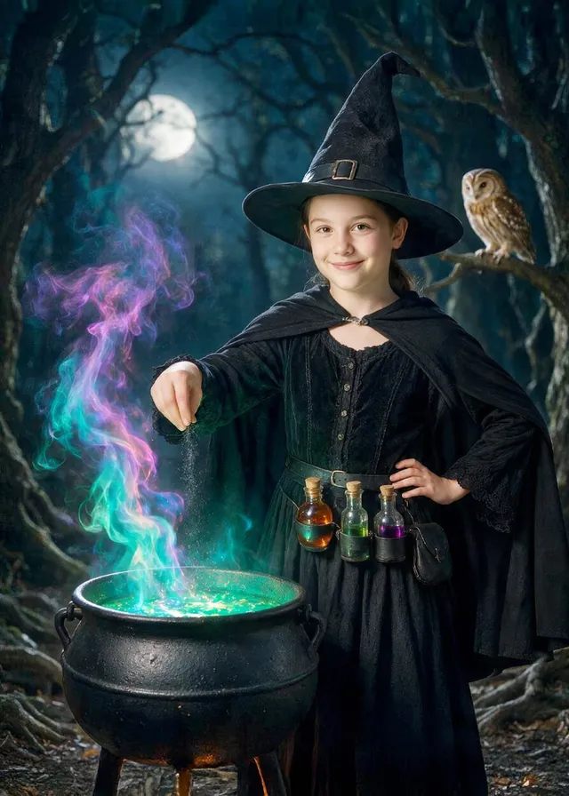 Enchanted Cauldron Spellcaster