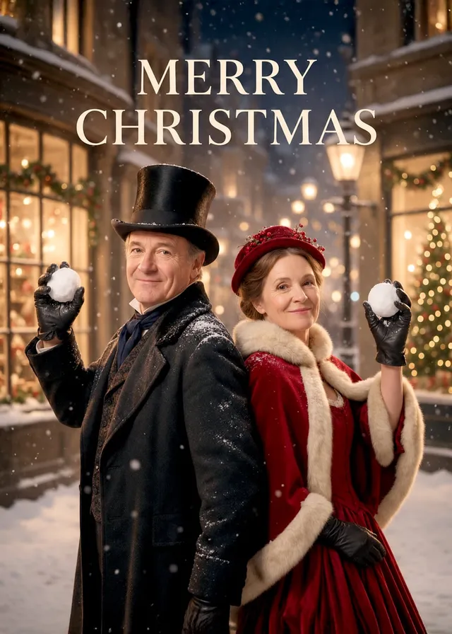Victorian Christmas Snowball Showdown