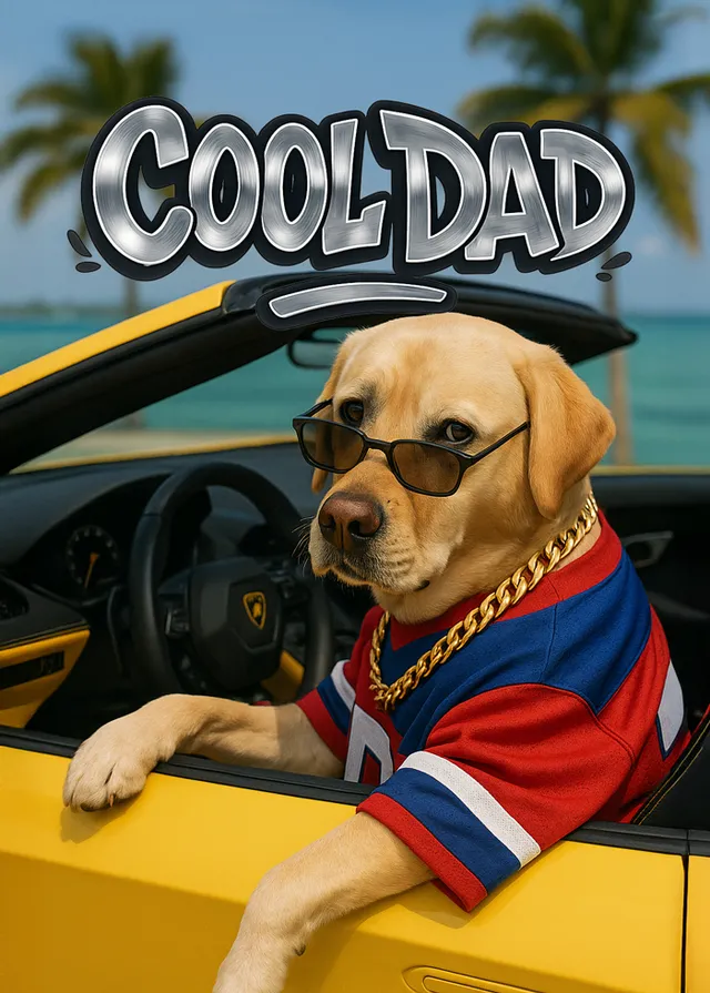 Cool Dad Canine Cruiser