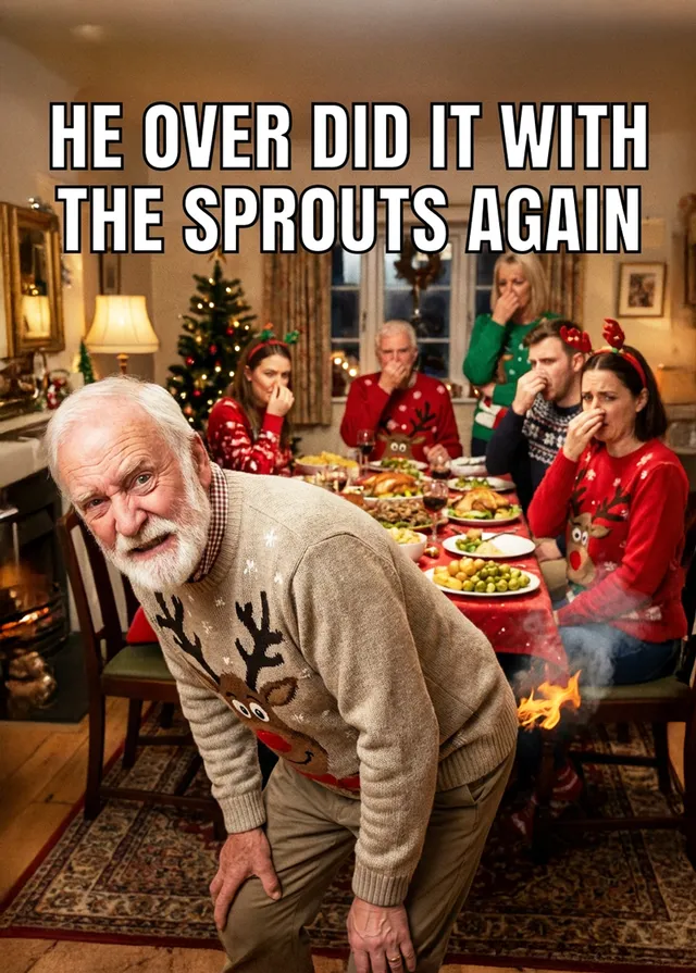 Christmas Dinner Sprout Disaster