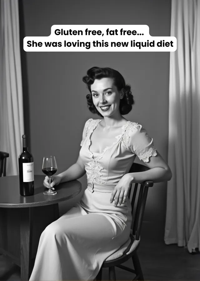 Wine Liquid Diet Birthday