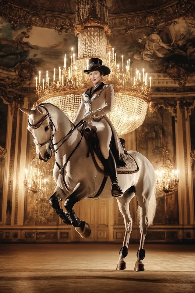 Regal Horseback Entrance