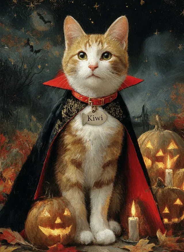 Pumpkin Patch Vampire Pet