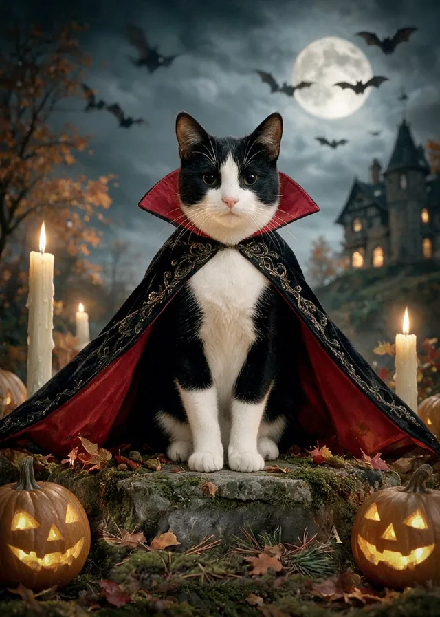 Pumpkin Patch Vampire Pet