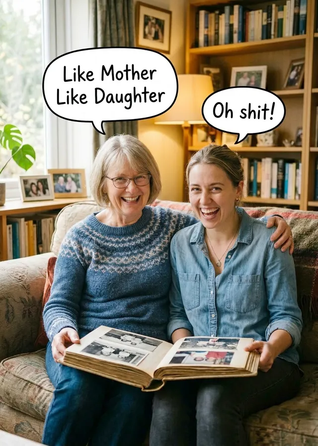 Cheeky Mother Daughter Face Swap