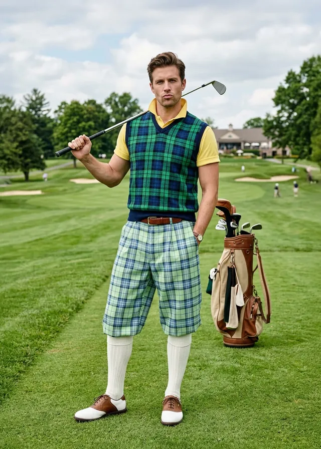 Plaid Fairway Show-Off