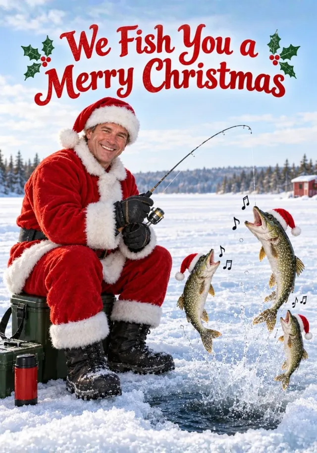We Fish You A Merry Christmas