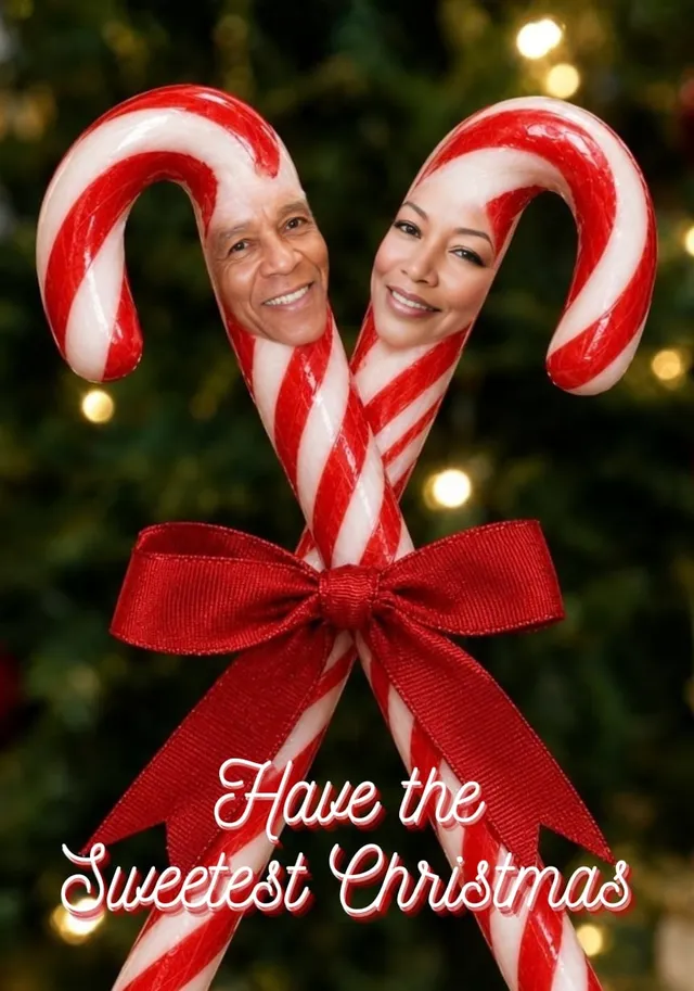 Sweetest Christmas Candy Cane Duo