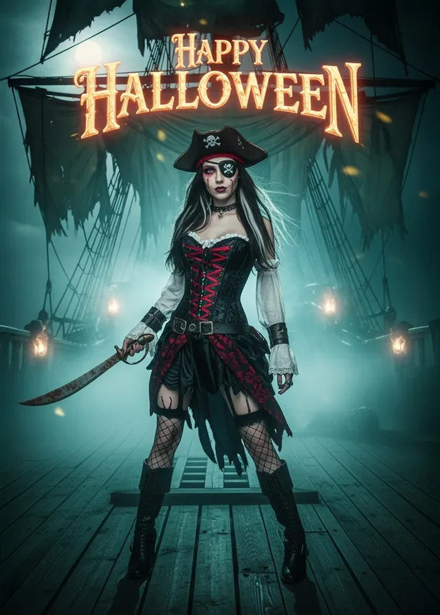 Ghost Ship Pirate Glam