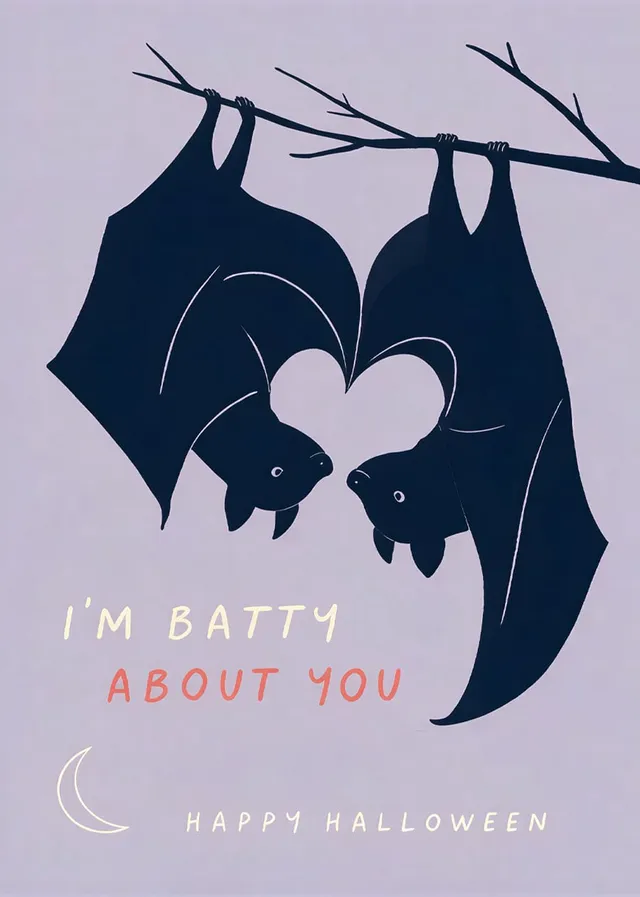 Batty About You Halloween