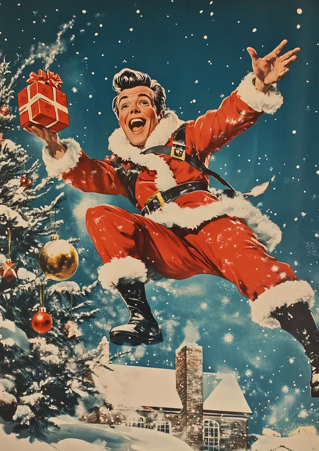 Midair Santa Gift Dash