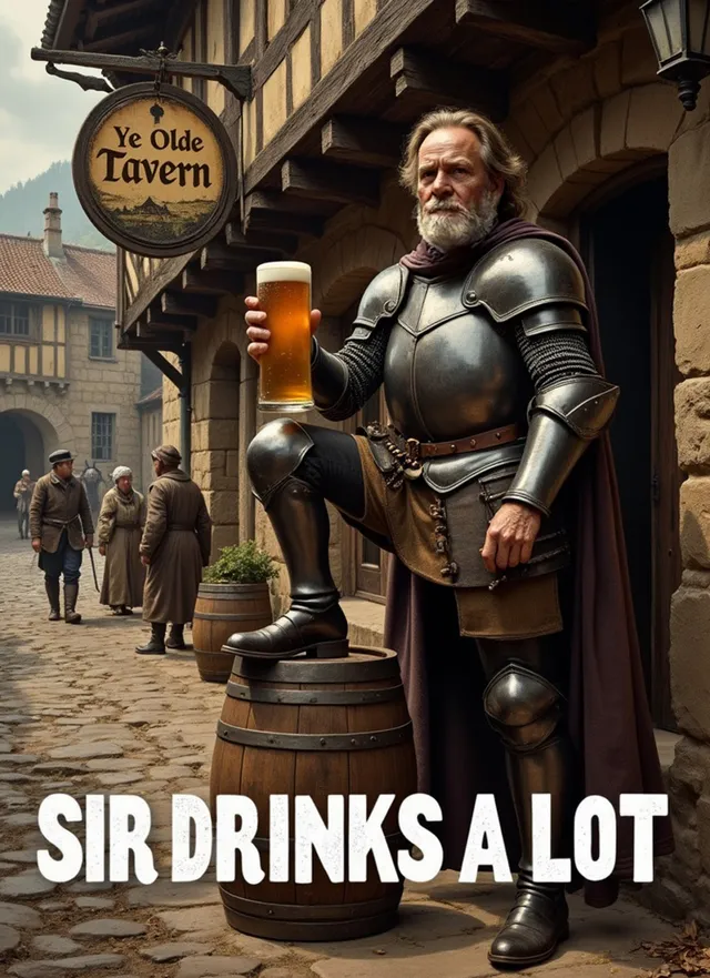 Sir Drinks A Lot