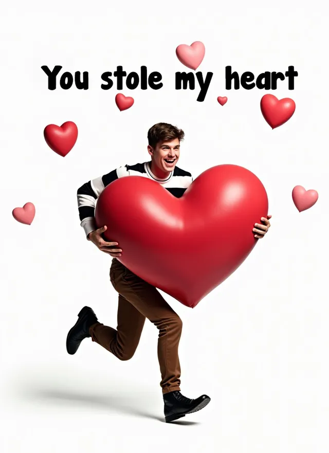 You Stole My Heart Valentines