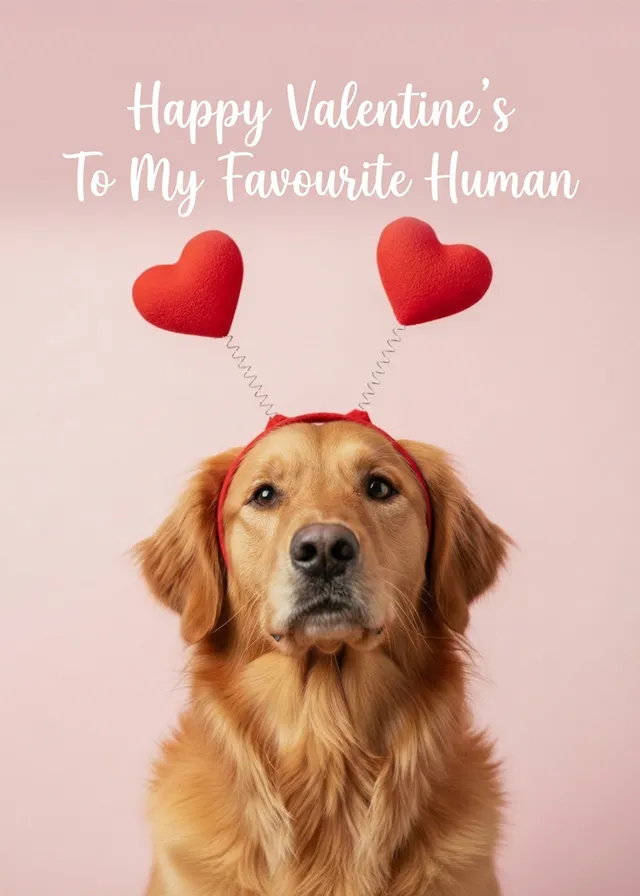 Favourite Human Valentine Pet