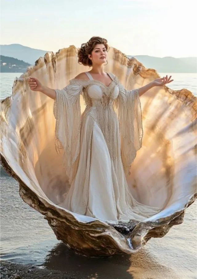 Seashell Goddess Face Swap