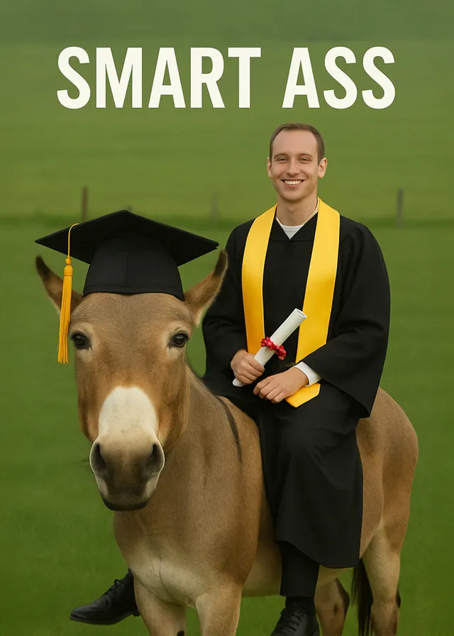 Smart Ass Graduation For Him