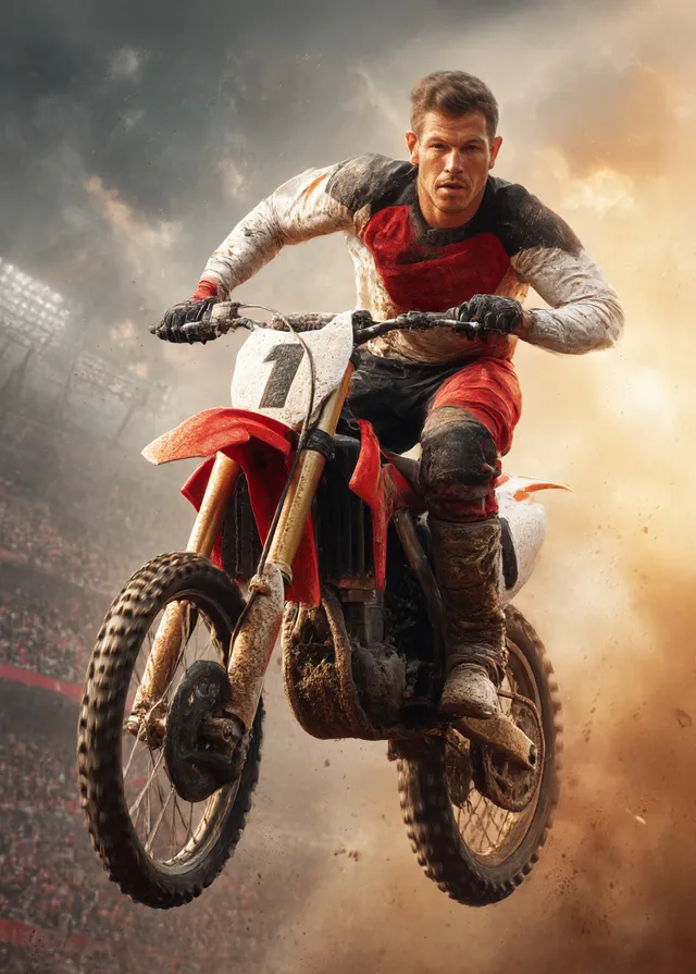 Motorcross Racer Birthday