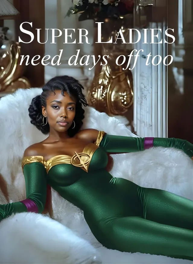 Off Duty Super Lady
