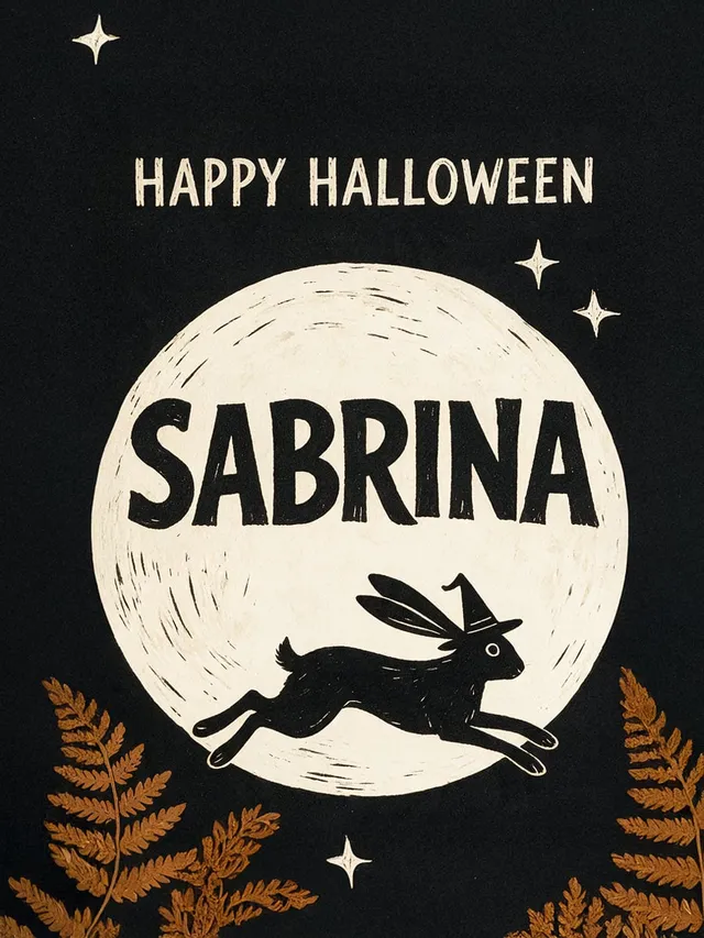 Witch Rabbit Under The Moon
