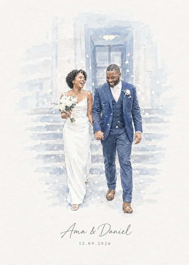Minimal Watercolour Moment