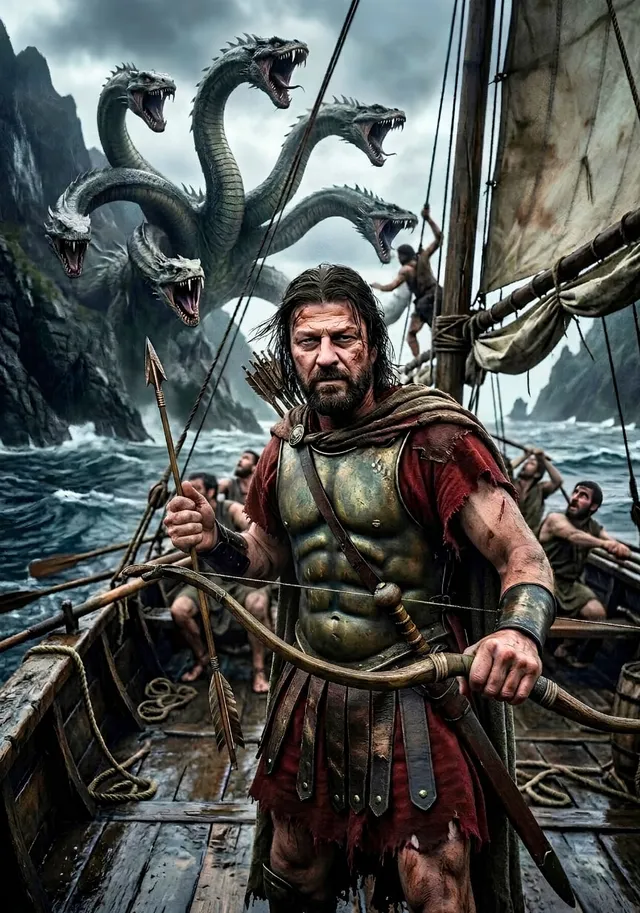 Warrior Versus The Sea Hydra
