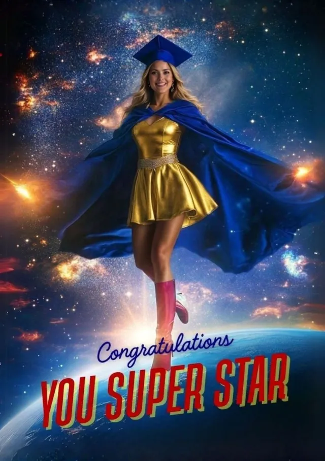 Congratulations super star