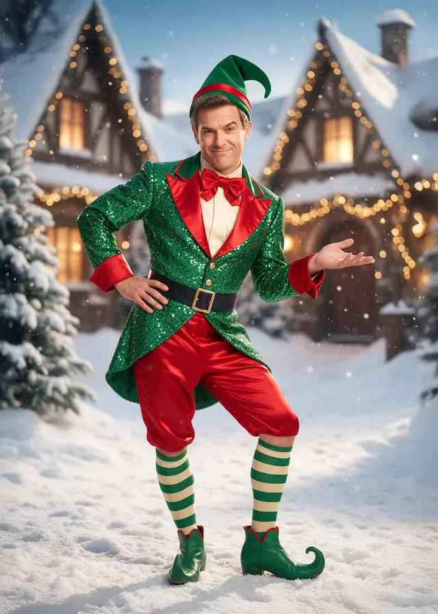 The Sparkling Christmas Elf
