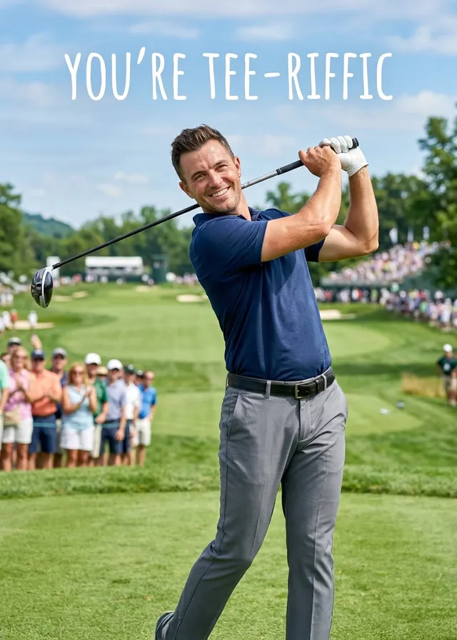 You're Tee-Rific Golf Star