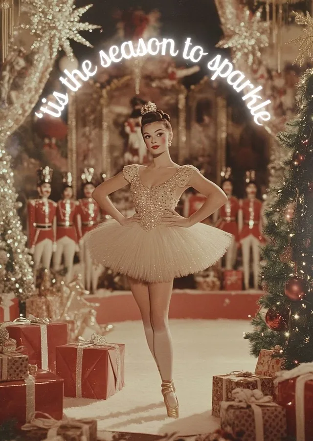 Sparkling Christmas Ballerina