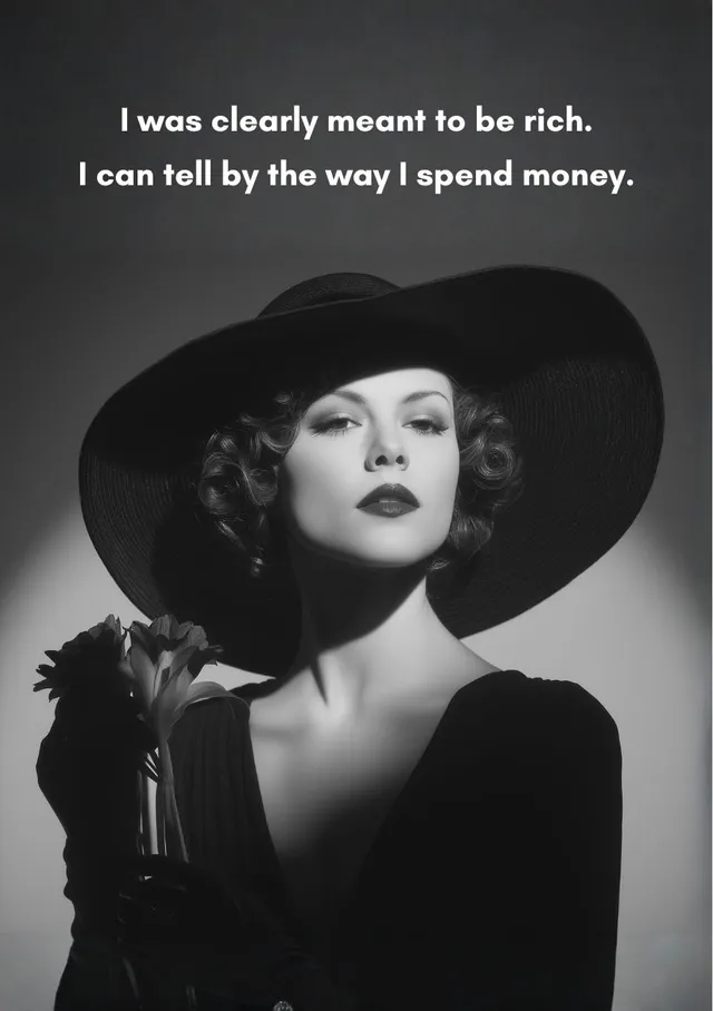 Vintage Rich Girl Energy