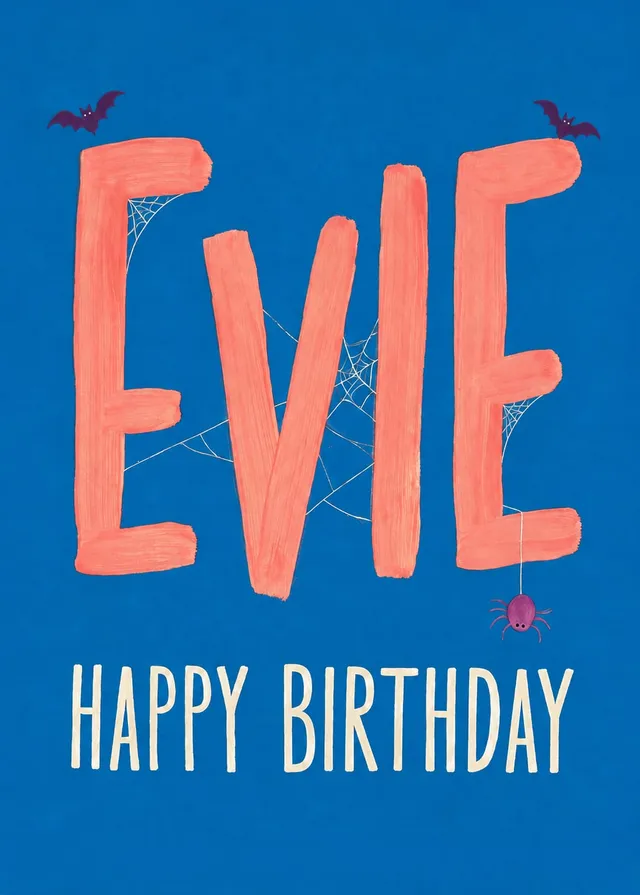 Spooky Name Birthday