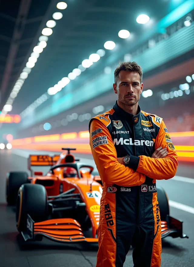 McLaren Racing Driver