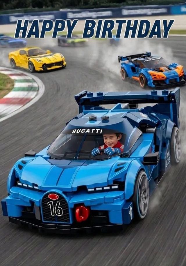 Birthday Supercar Racing Champion