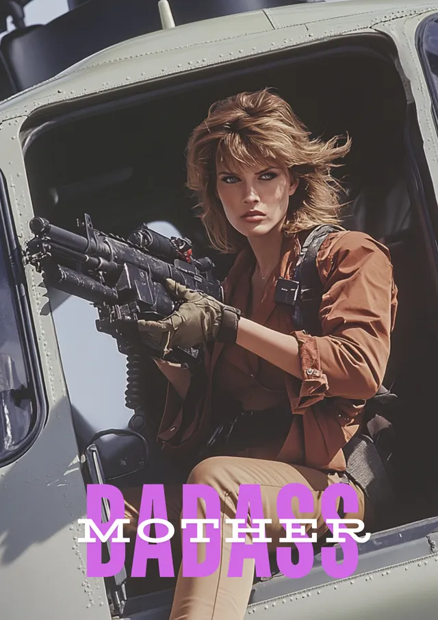 Badass Chopper Gunner