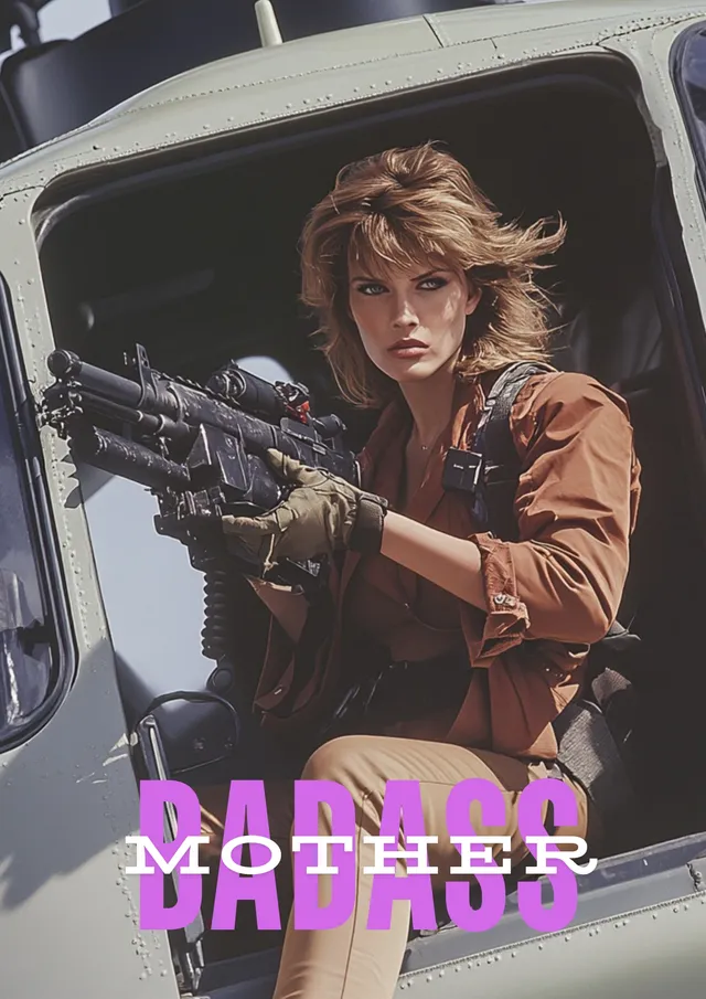 Badass Chopper Gunner