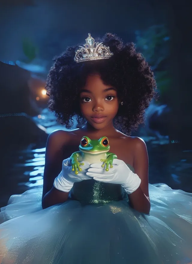 Moonlit Frog Princess