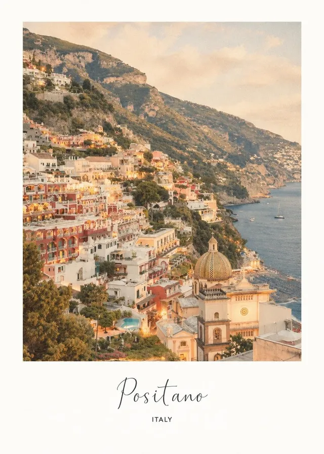 Sunlit Painterly Travel Memories