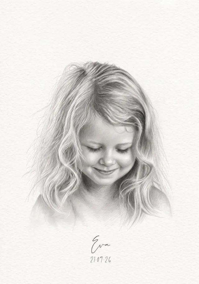 Pencil Sketch Portrait